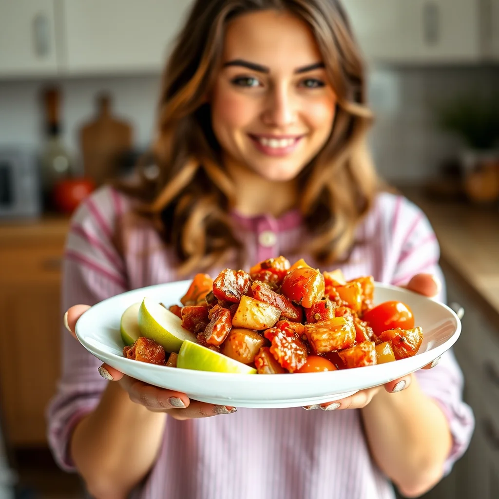 Spiced Tomato and Apple Chutney – vegetarian recipe