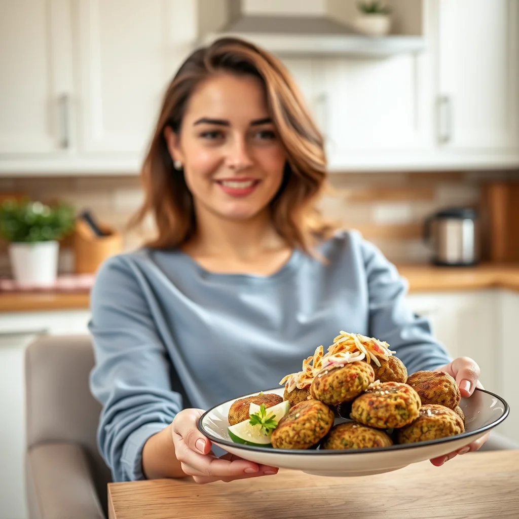Healthy Homemade Baked Falafel – vegetarian recipe
