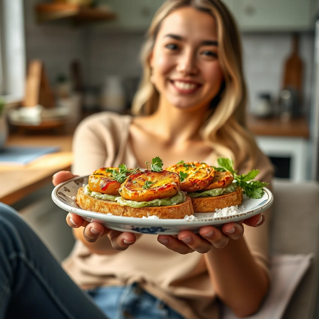 Fried Green Tomato Bruschetta: An Italian Twist on a Souther – vegetarian recipe