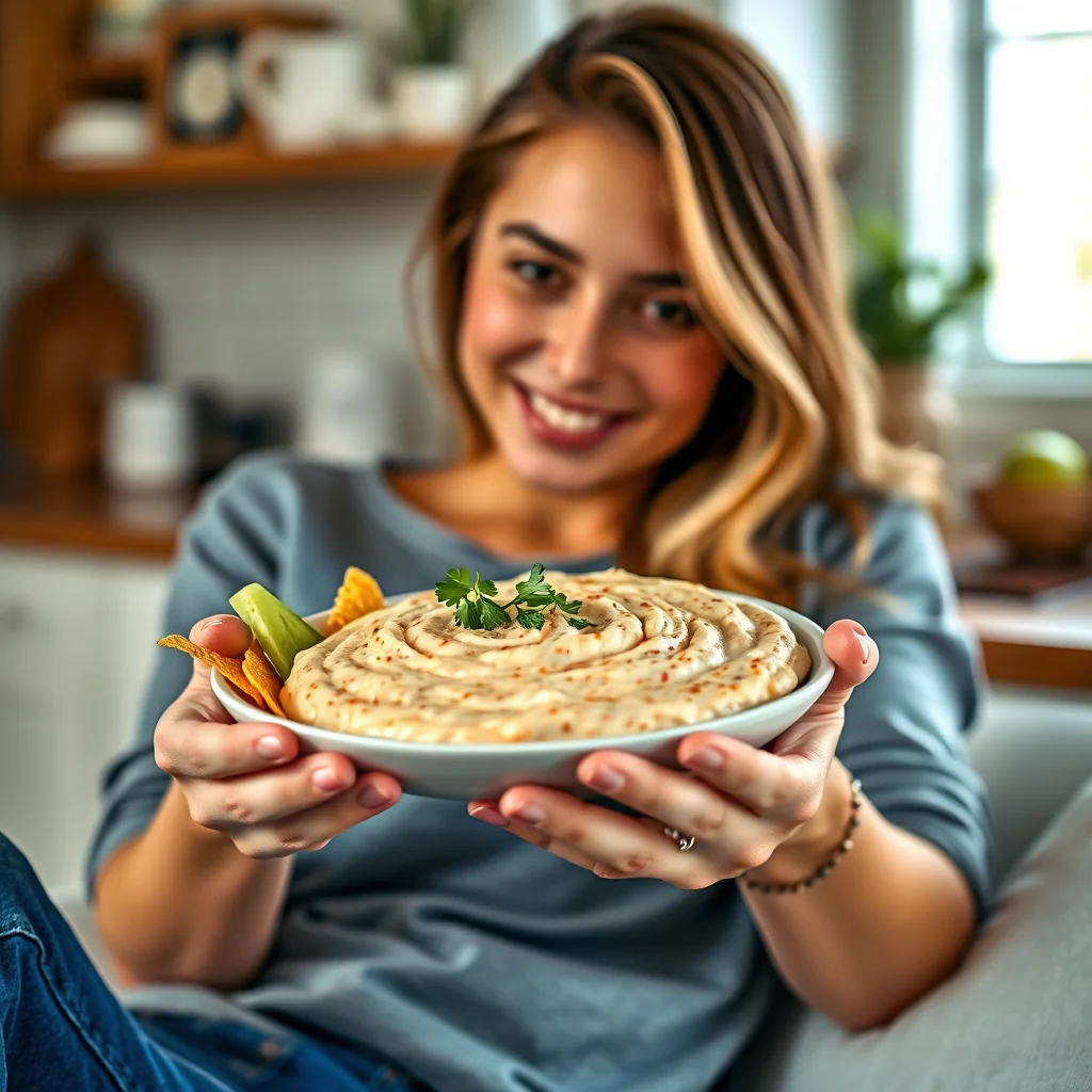 Creamy Chipotle White Bean Dip – vegetarian recipe