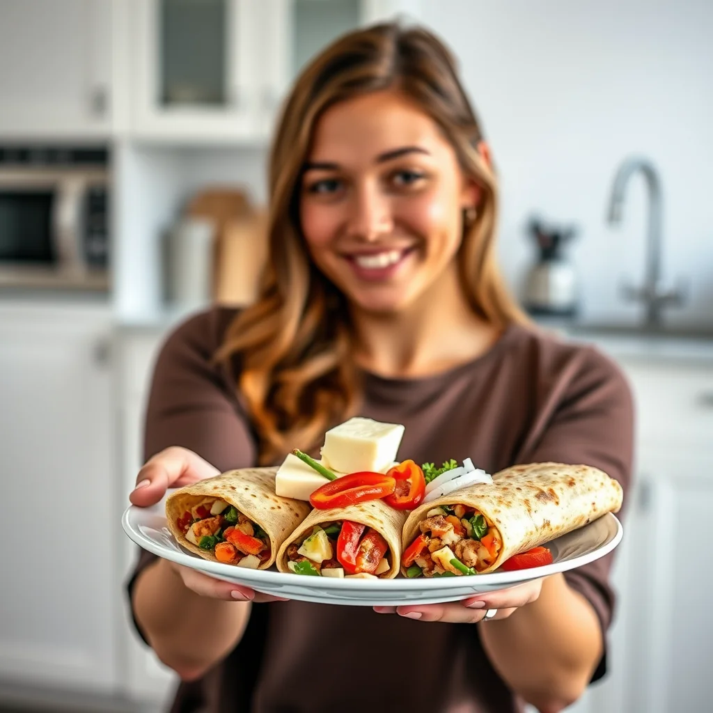 Make-Ahead Vegetarian Breakfast Burritos – vegetarian recipe