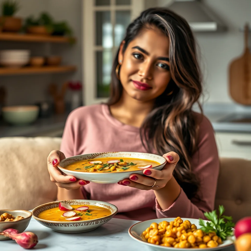 Mooli Dal (Simple Mung Dal Soup with Radishes) – vegetarian recipe