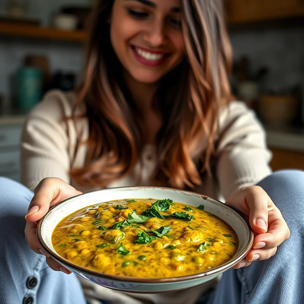 Dry Toovar Dal with Chopped Spinach (Toovar Palak Dal) – vegetarian recipe