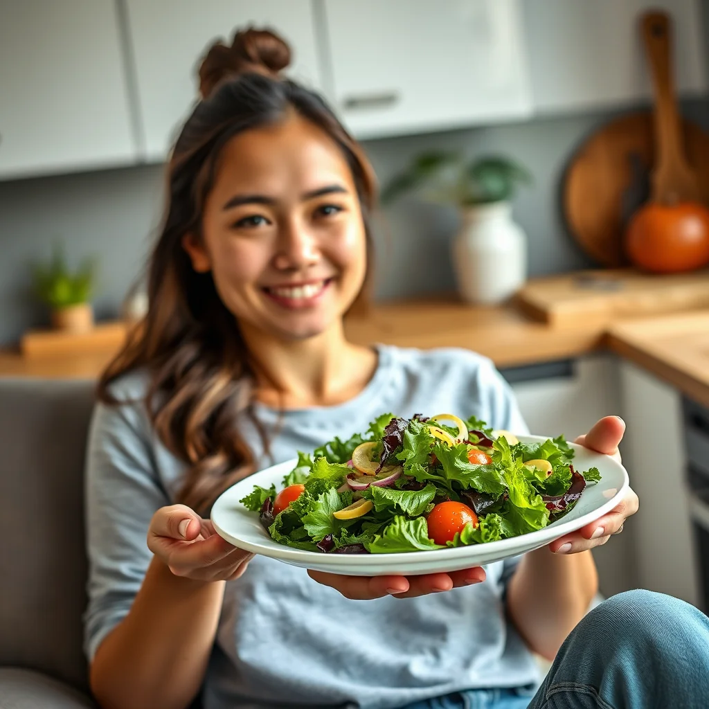 Garden of Plenty Salad – vegetarian recipe