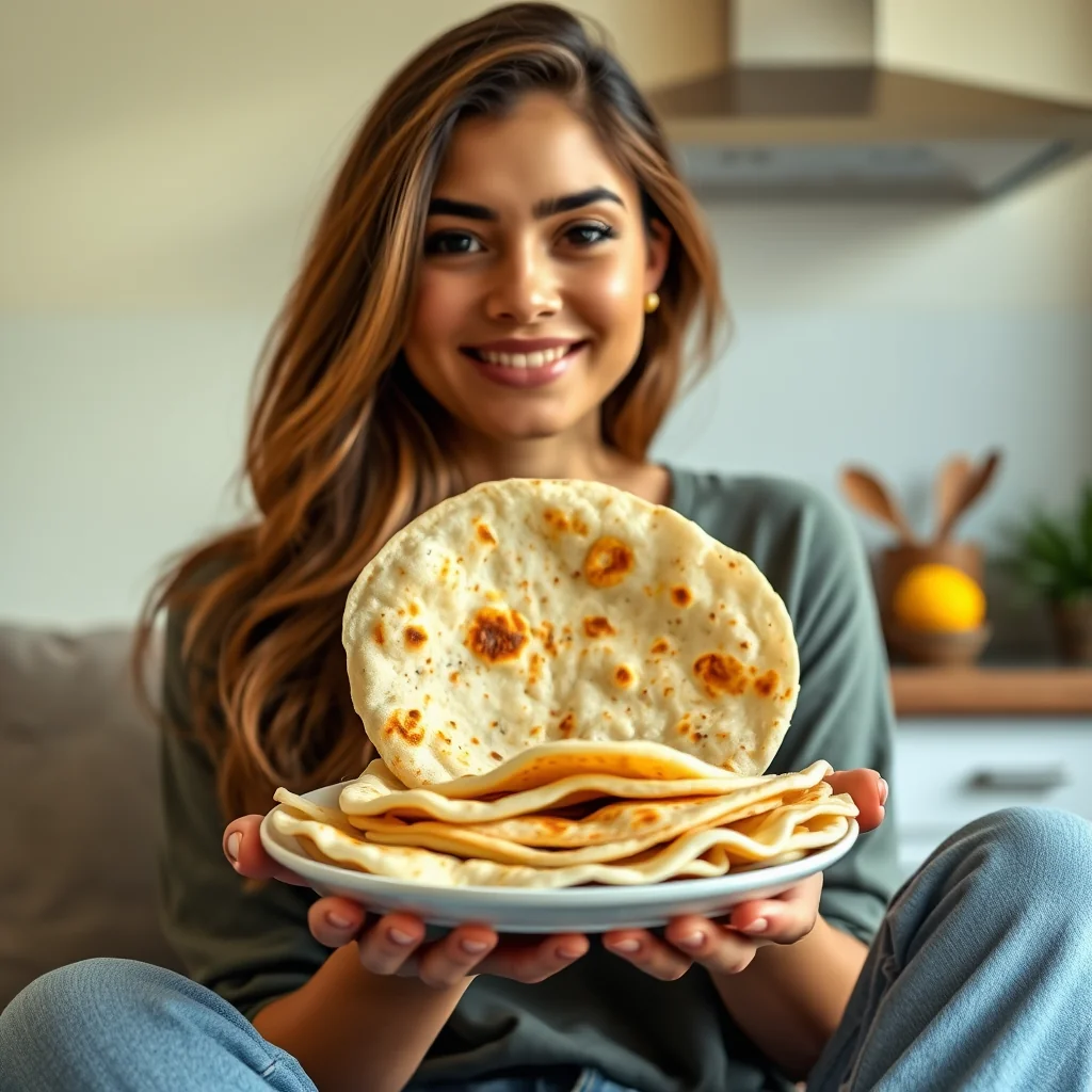 Pillowy-Soft Chenna Chapati (Indian Flatbread) – vegetarian recipe