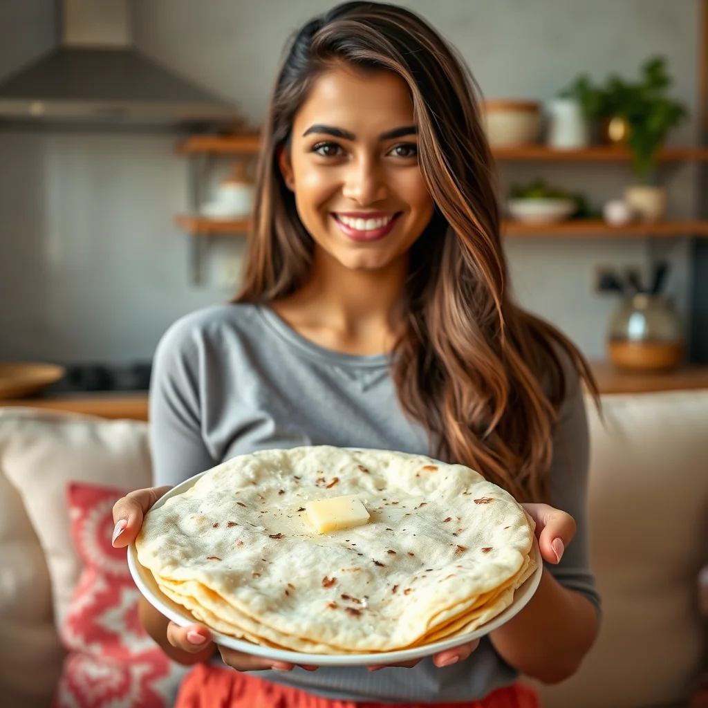 Soft & Puffy Phulka (Indian Flatbread) Recipe – vegetarian recipe