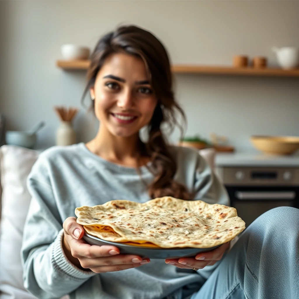 Wholesome Phulka from Freshly Ground Wheat Berries – vegetarian recipe