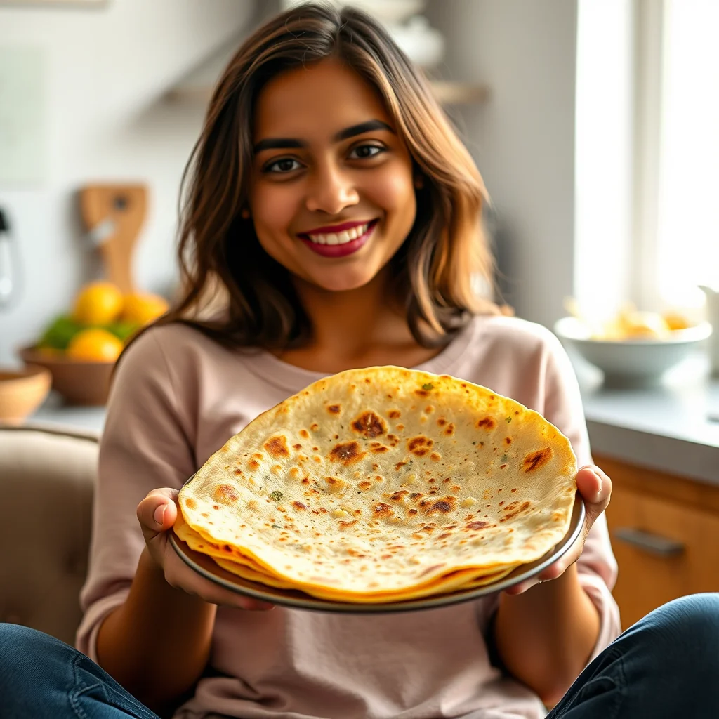 Makki ki Roti (Village-Style Corn Flatbread) – vegetarian recipe