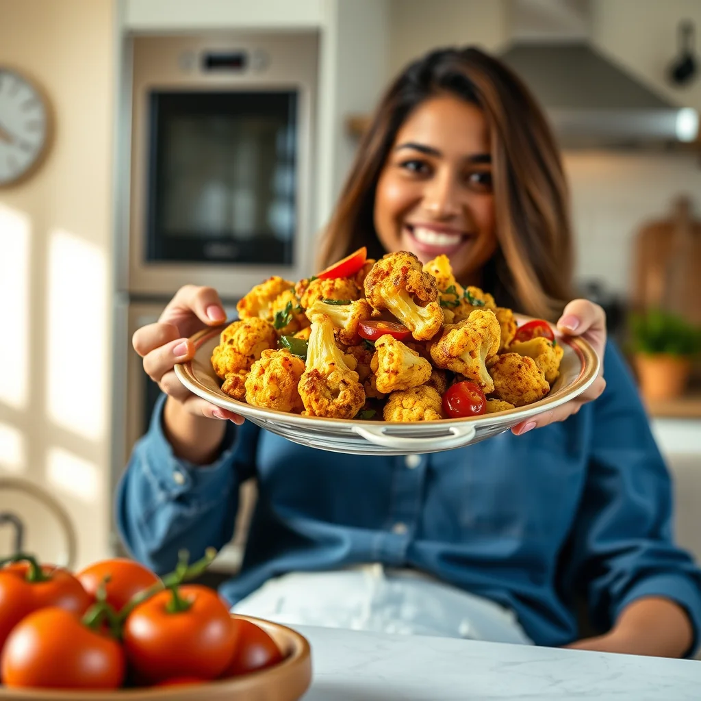 Jaipuri Whole Spiced Cauliflower – vegetarian recipe