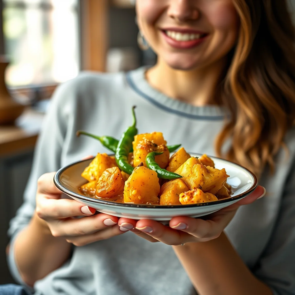 Classic Aloo Gobi (Indian Potato and Cauliflower Curry) – vegetarian recipe