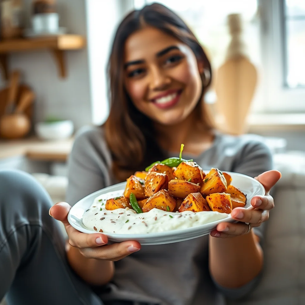 Spectacular Spiced Yogurt Potatoes (Bengali Masala Aloo) – vegetarian recipe