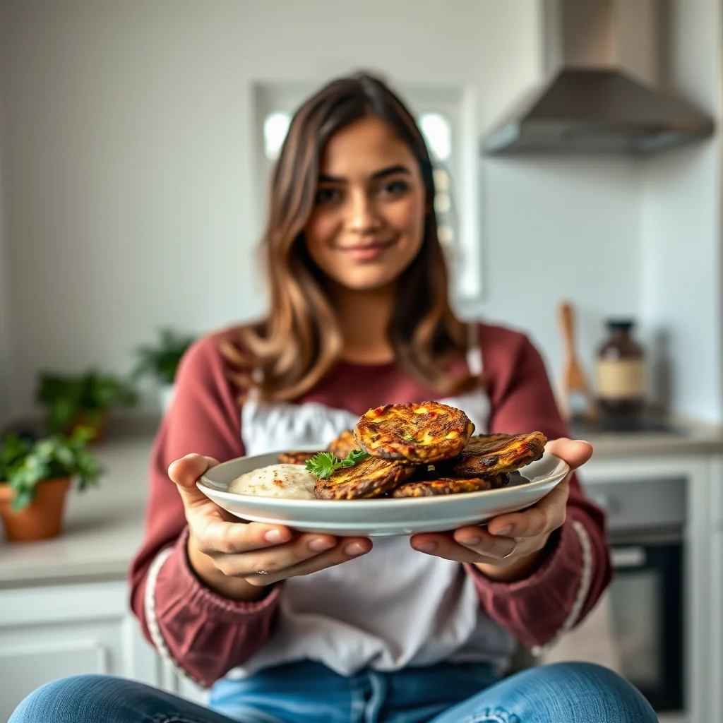 Crispy Eggplant Fritters (Khasa Baigan Bhaji) – vegetarian recipe
