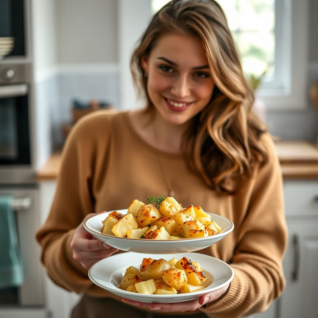 Dairy-Free Scalloped Potatoes with Miso and Dijon – vegetarian recipe