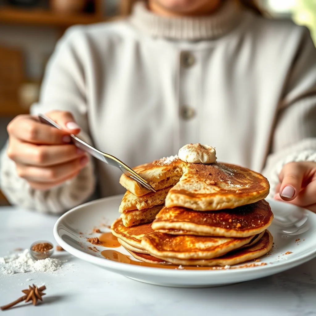 Wholesome Whole-Wheat Vegan Pancakes – vegetarian recipe