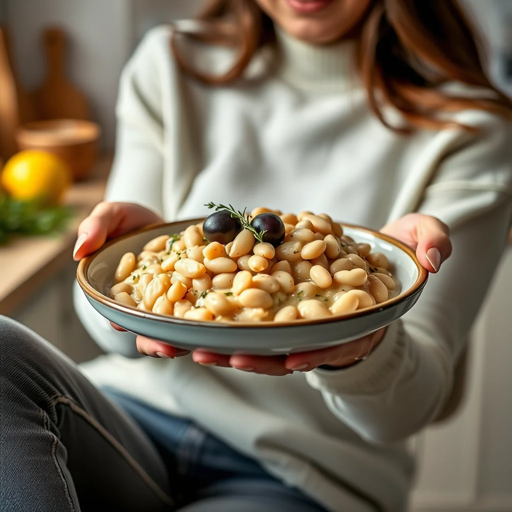 White Bean, Olive, and Thyme Spread – vegetarian recipe