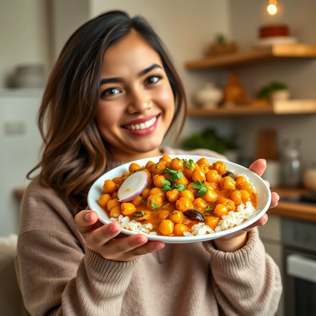 Simple Indian Chickpea Curry – vegetarian recipe