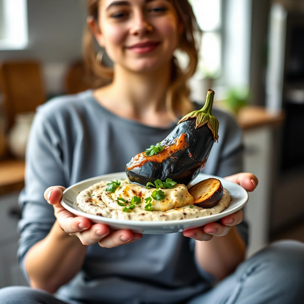 Smoky Baba Ghanouj – vegetarian recipe
