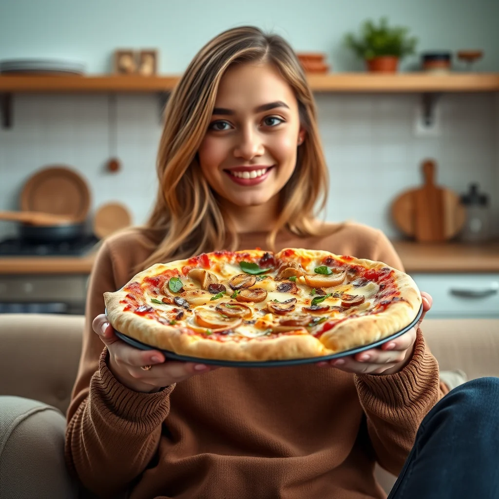 Mediterranean Tapenade Pizza with Caramelized Onions & Artic – vegetarian recipe