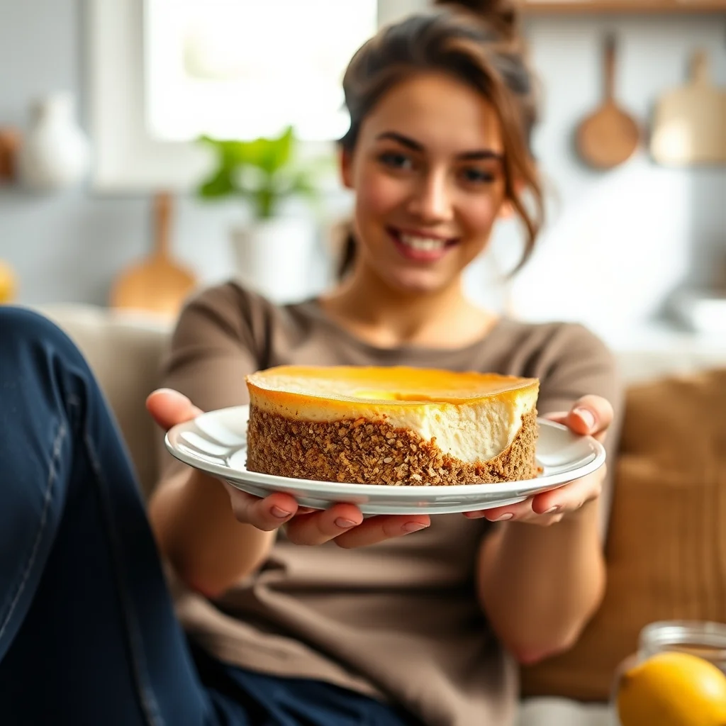 Lem-Un-Cheesecake (Vegan Lemon Cheesecake) – vegetarian recipe