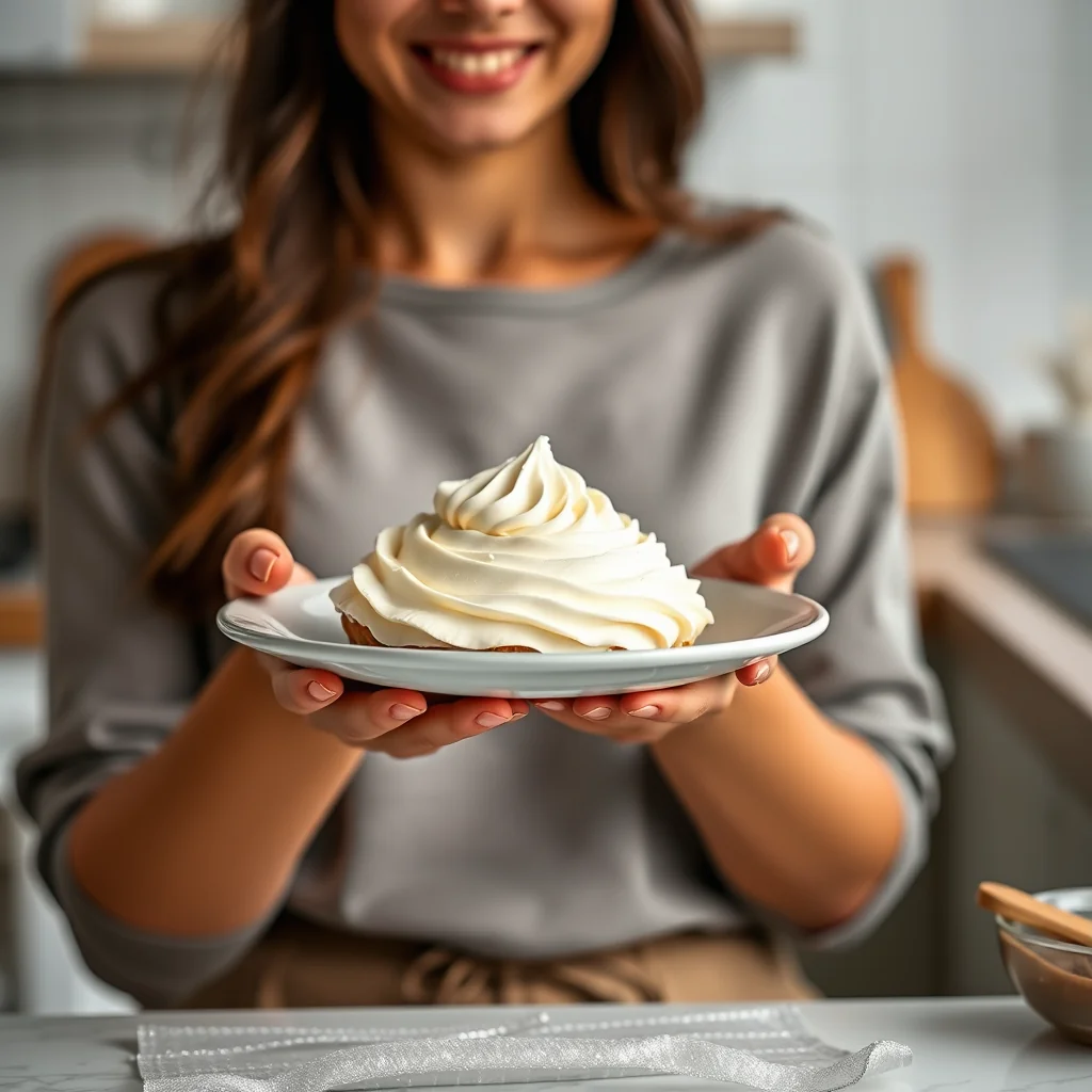 3-Ingredient Vegan Vanilla Frosting – vegetarian recipe