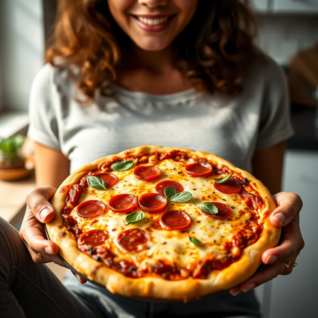 Veggie Pepperoni Pizza – vegetarian recipe