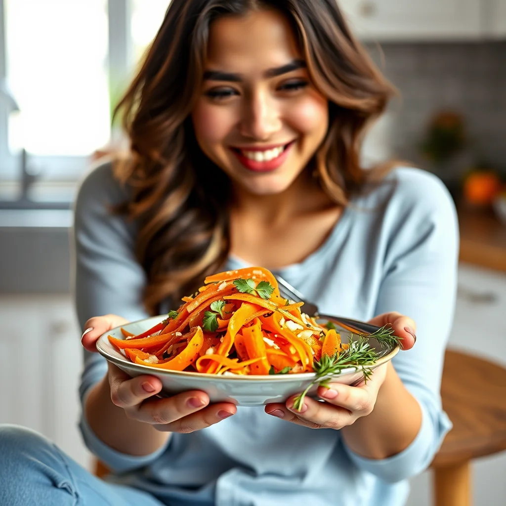 North African-Inspired Carrot Salad – vegetarian recipe
