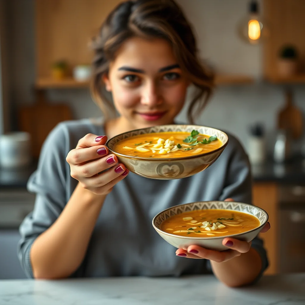 Curried Coconut Soup with Lemongrass – vegetarian recipe