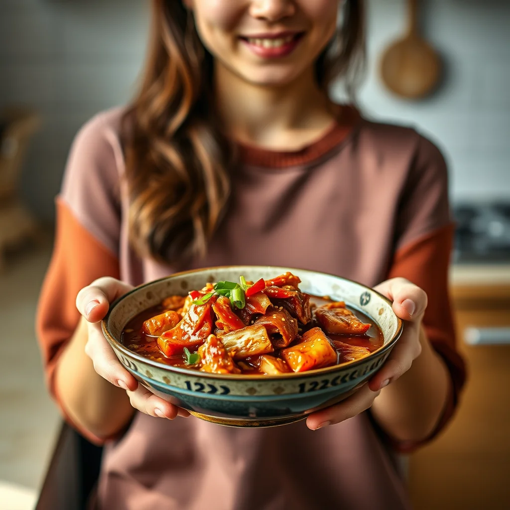 25-Minute Vegetarian Kimchi Jjigae – vegetarian recipe