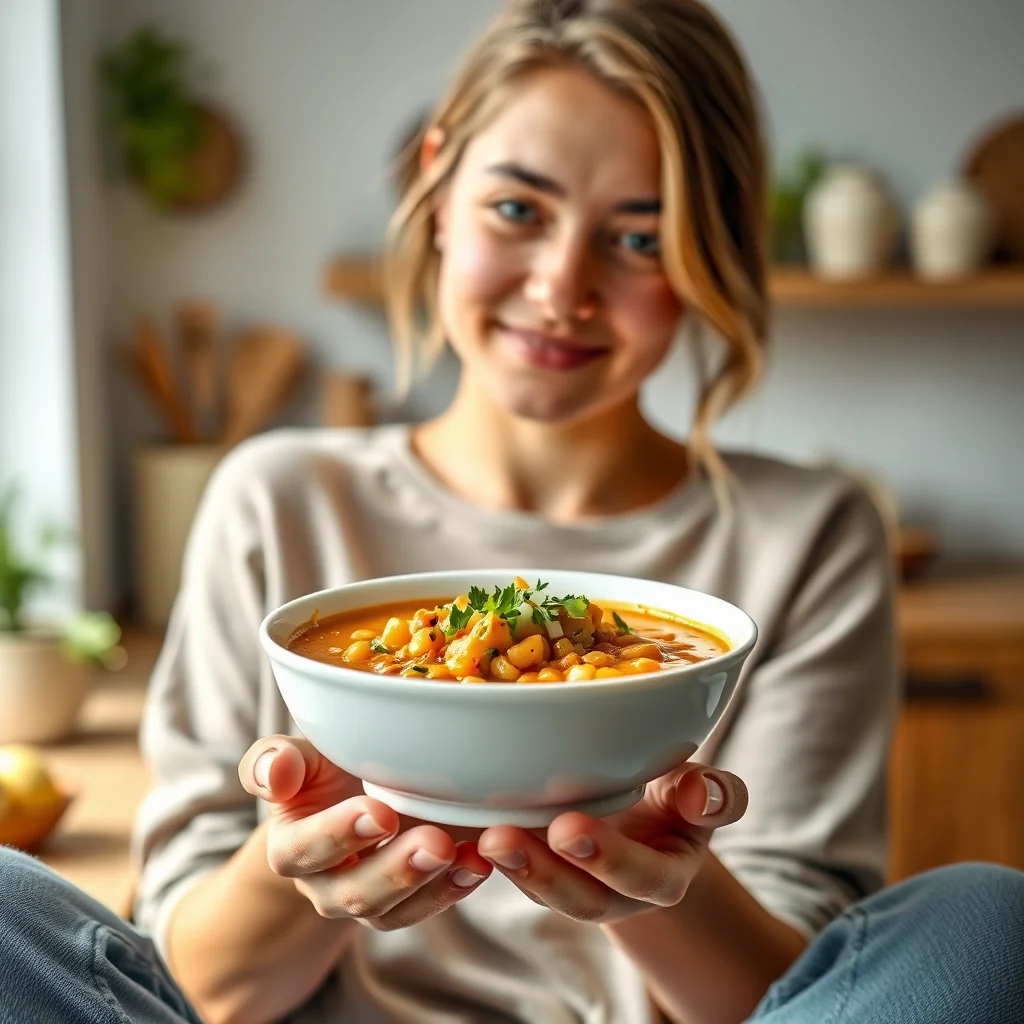 Coconut Curry Lentil Soup – vegetarian recipe