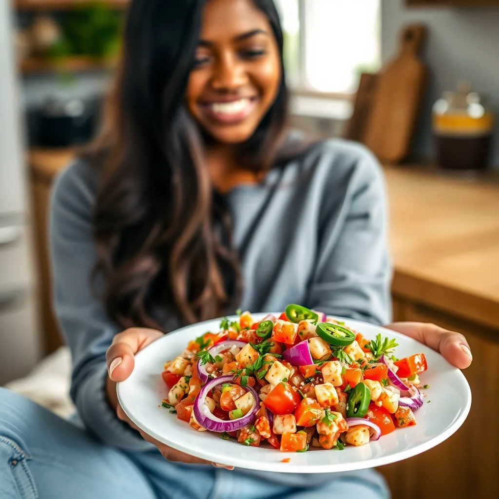 Timatim Salata (Ethiopian Tomato Salad) – vegetarian recipe
