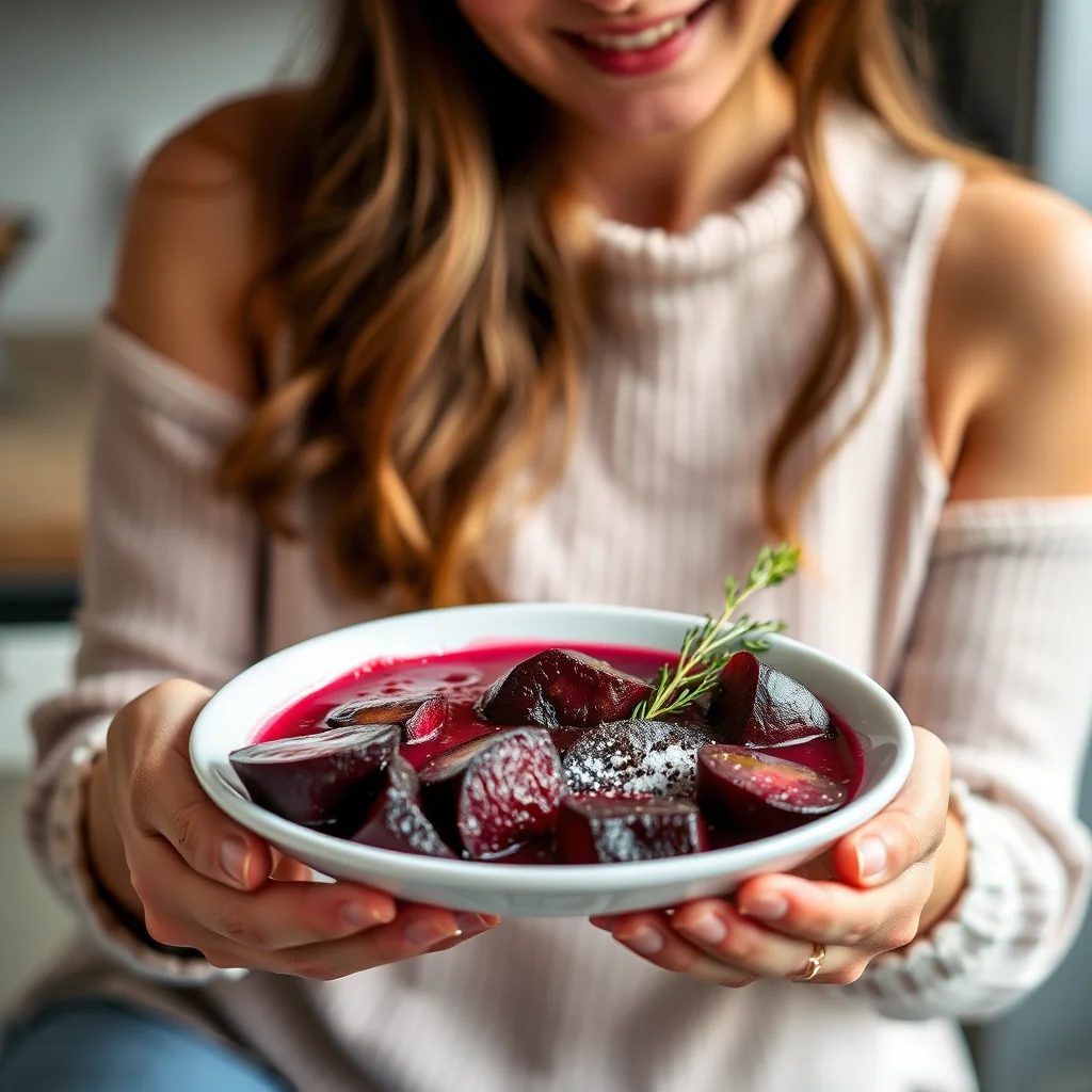 Roasted Beet Borscht – vegetarian recipe