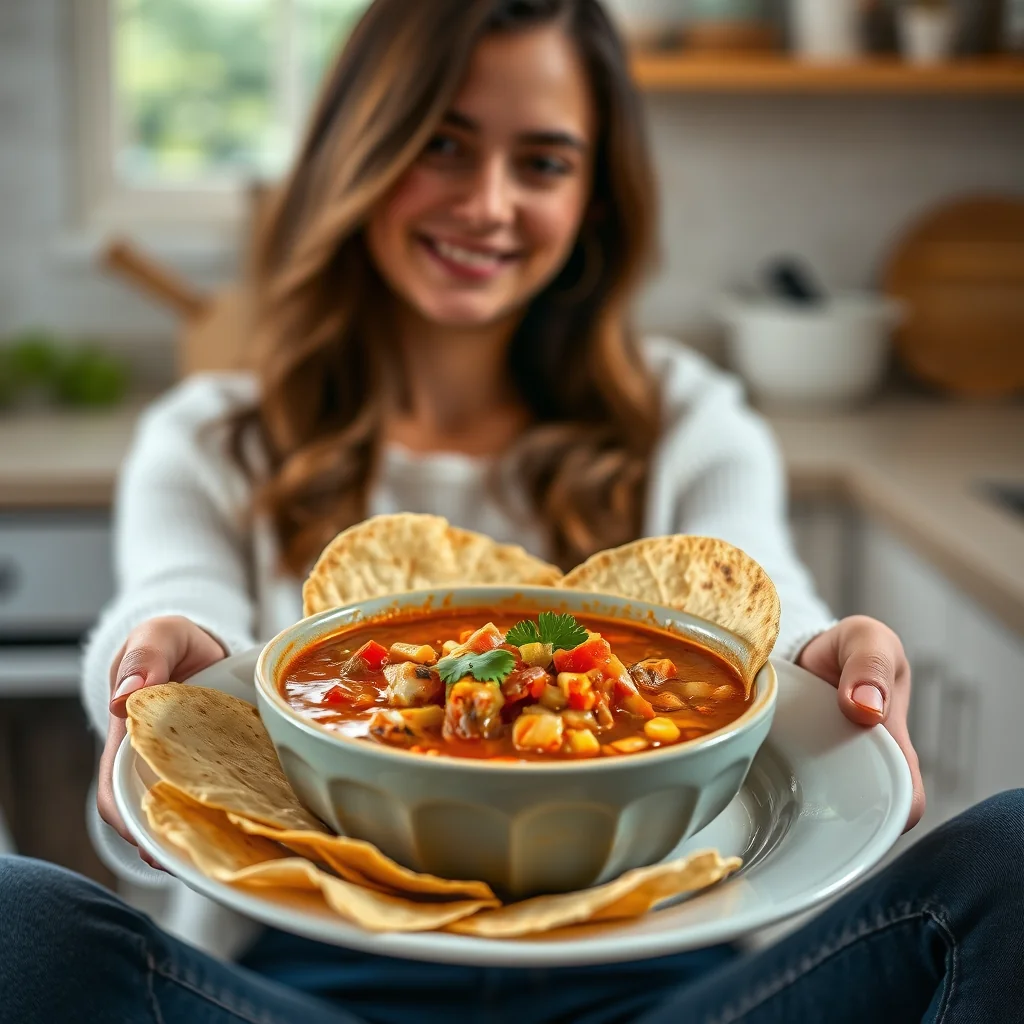 Rich and Smoky Vegetarian Tortilla Soup – vegetarian recipe