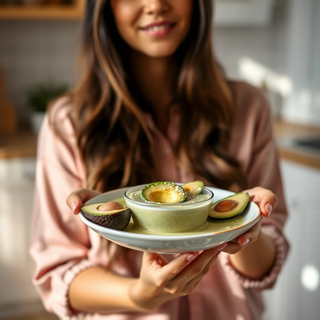 Effortlessly Elegant Chilled Avocado Soup – vegetarian recipe