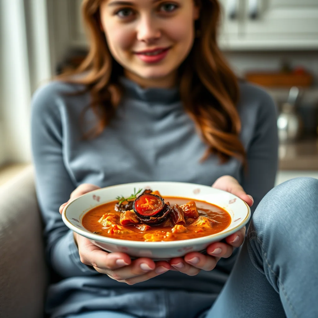 Rustic Roasted Tomato Soup from Pantry Staples – vegetarian recipe