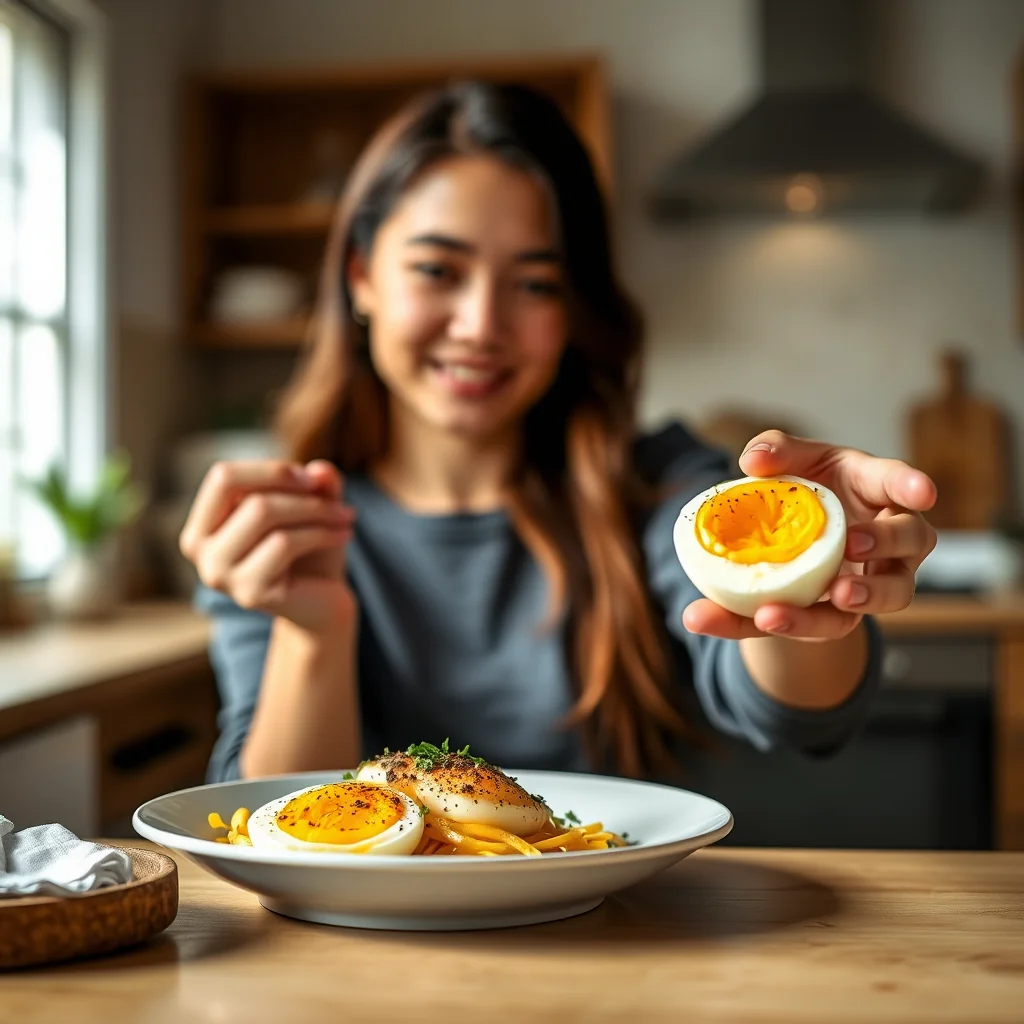 Perfect Soft-Boiled Egg (Vegetarian) – vegetarian recipe