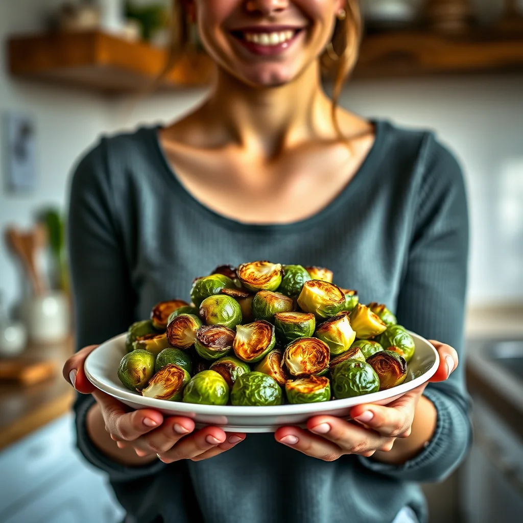 The Best Crispy Brussels Sprouts Youll Ever Make! – vegetarian recipe