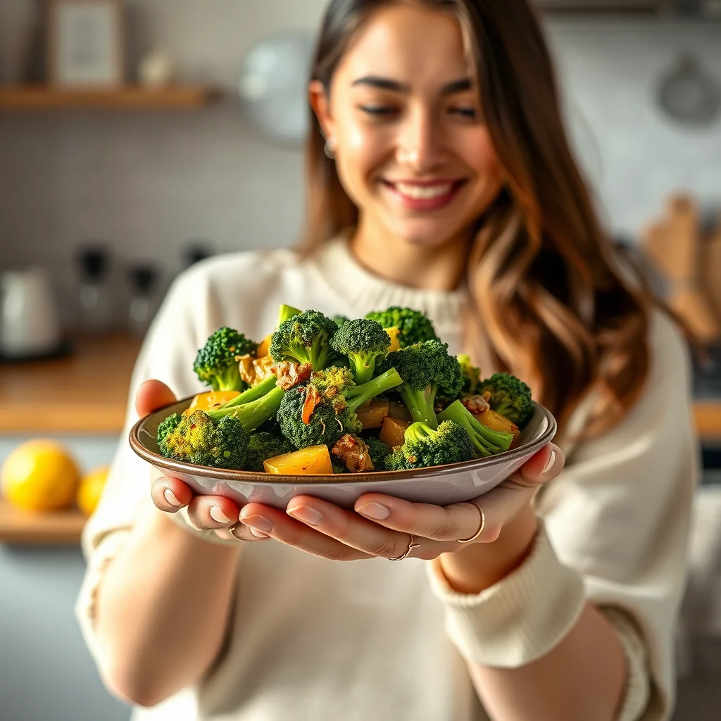 Simple & Delicious Stir-Fried Broccoli – vegetarian recipe