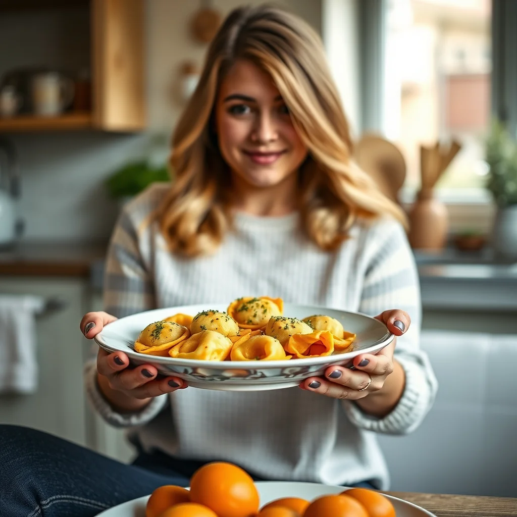 Homemade Butternut Squash Tortellini – vegetarian recipe