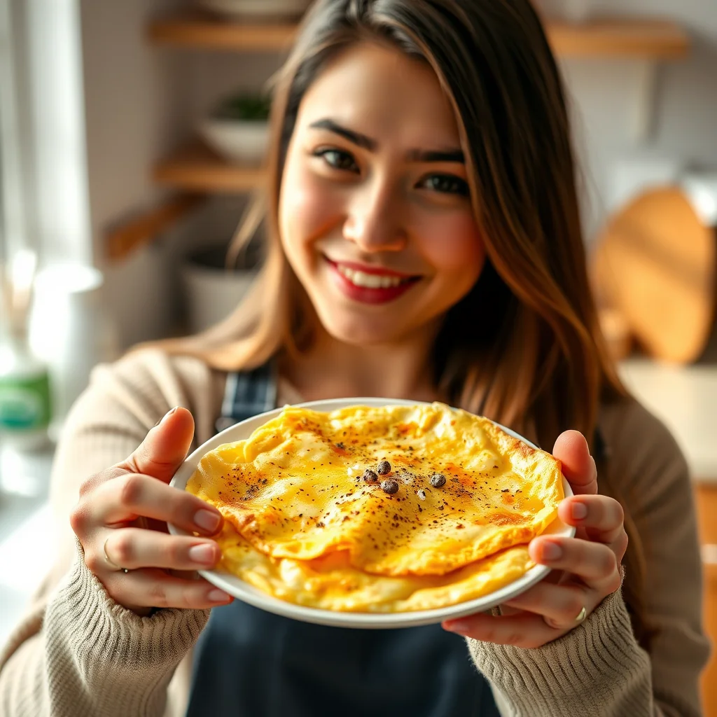 The Perfect Cheese Omelet – vegetarian recipe