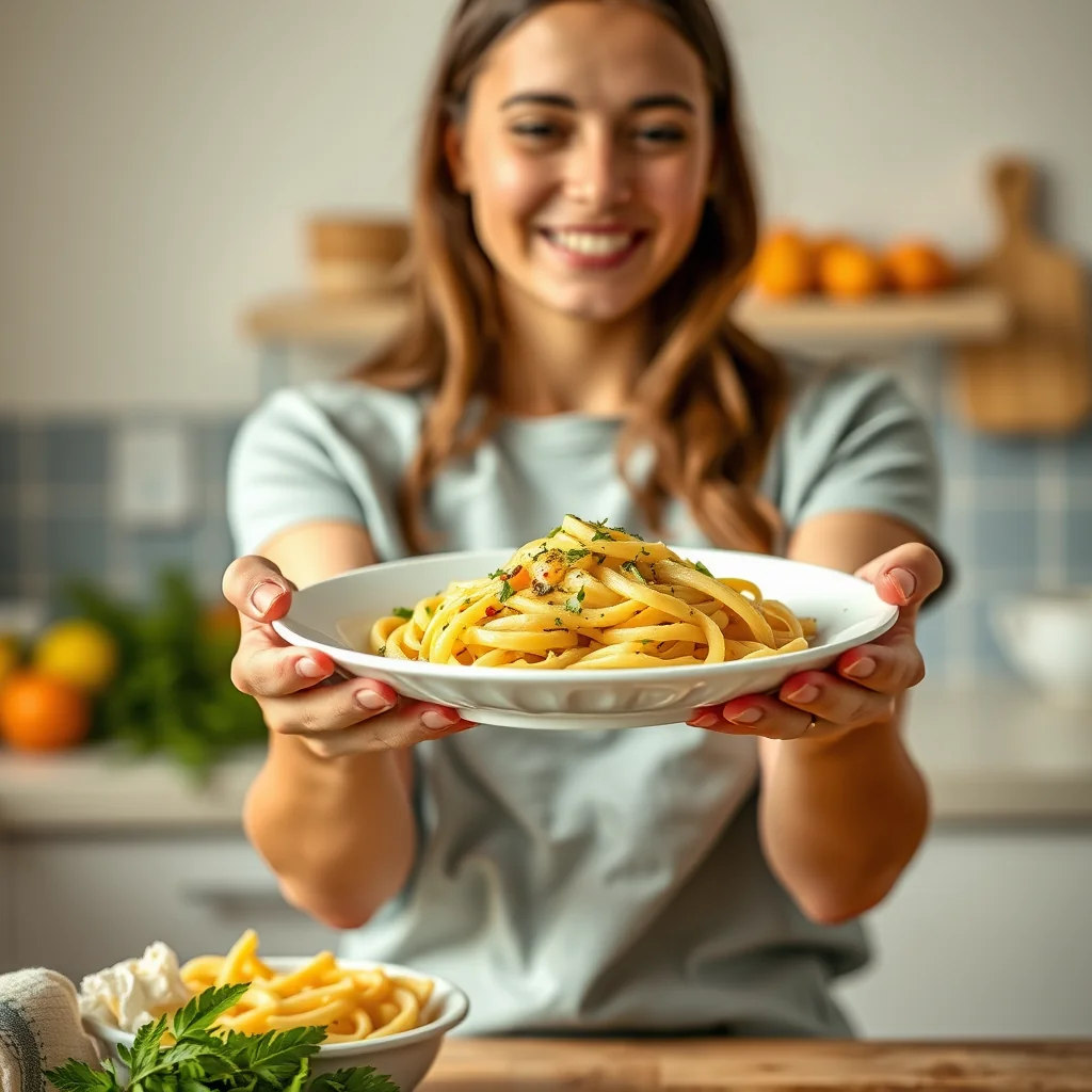 Herbed Fresh Pasta – vegetarian recipe