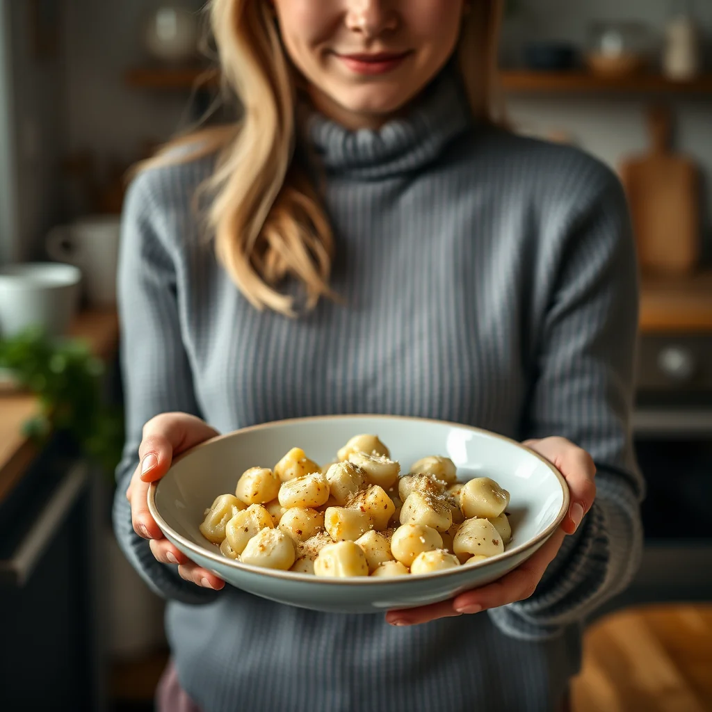 Comforting Parsnip Gnocchi with Parmesan – vegetarian recipe