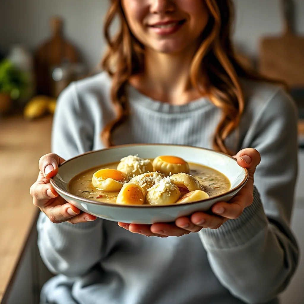 Passatelli in Broth (Vegetarian Italian Dumpling Soup) – vegetarian recipe
