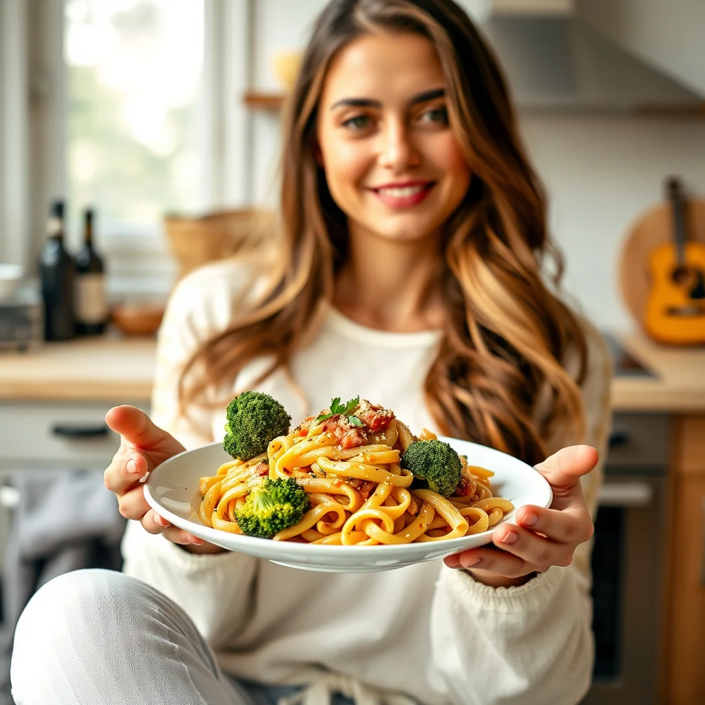 One-Pot Rustic Italian Pasta with Broccoli – vegetarian recipe