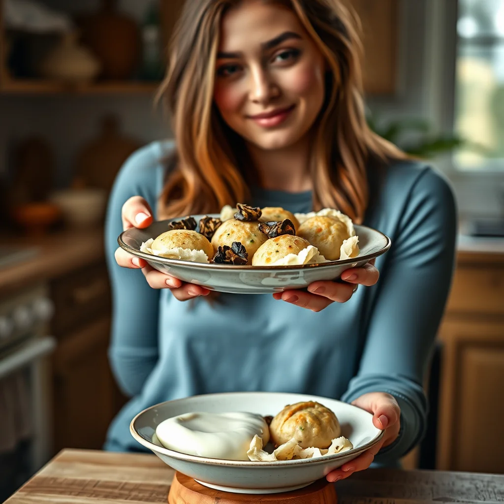 Ultimate Vegetarian Porcini Dumplings – vegetarian recipe