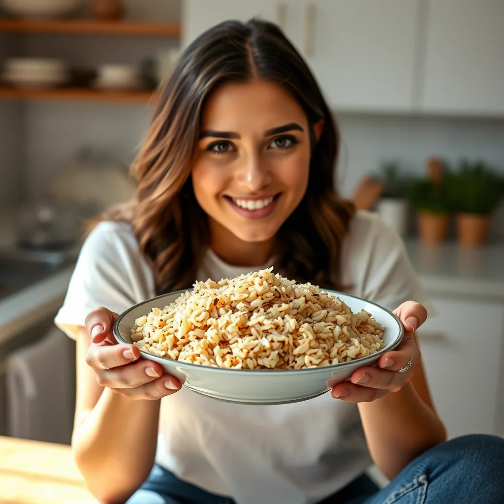 Perfect Fluffy Brown Rice (Stovetop Method) – vegetarian recipe