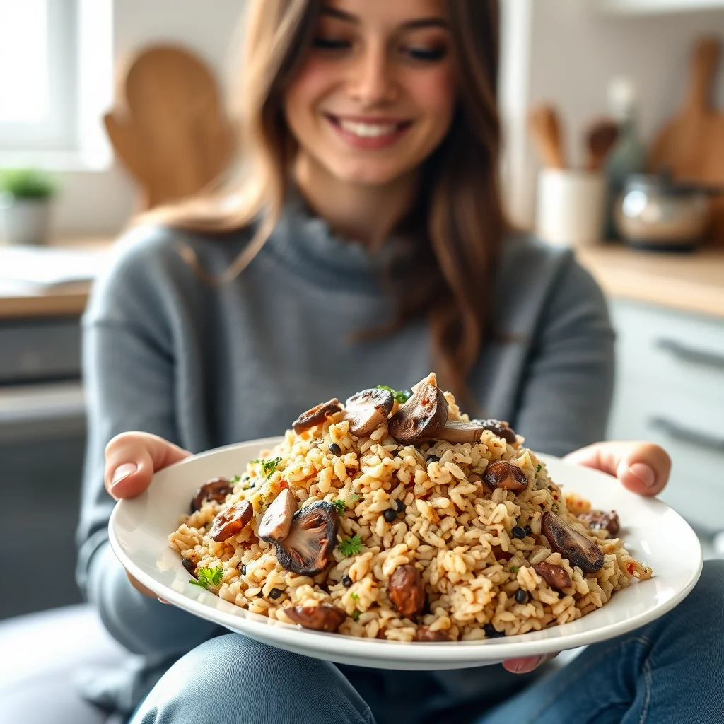 A Brown Rice Pilaf That Will Change Your Mind! – vegetarian recipe
