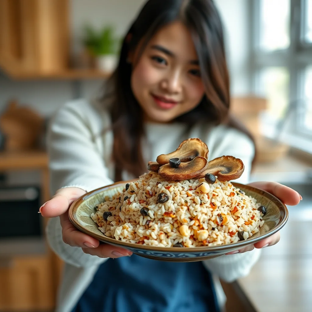 Kayaku Gohan (Japanese Mixed Rice) – vegetarian recipe