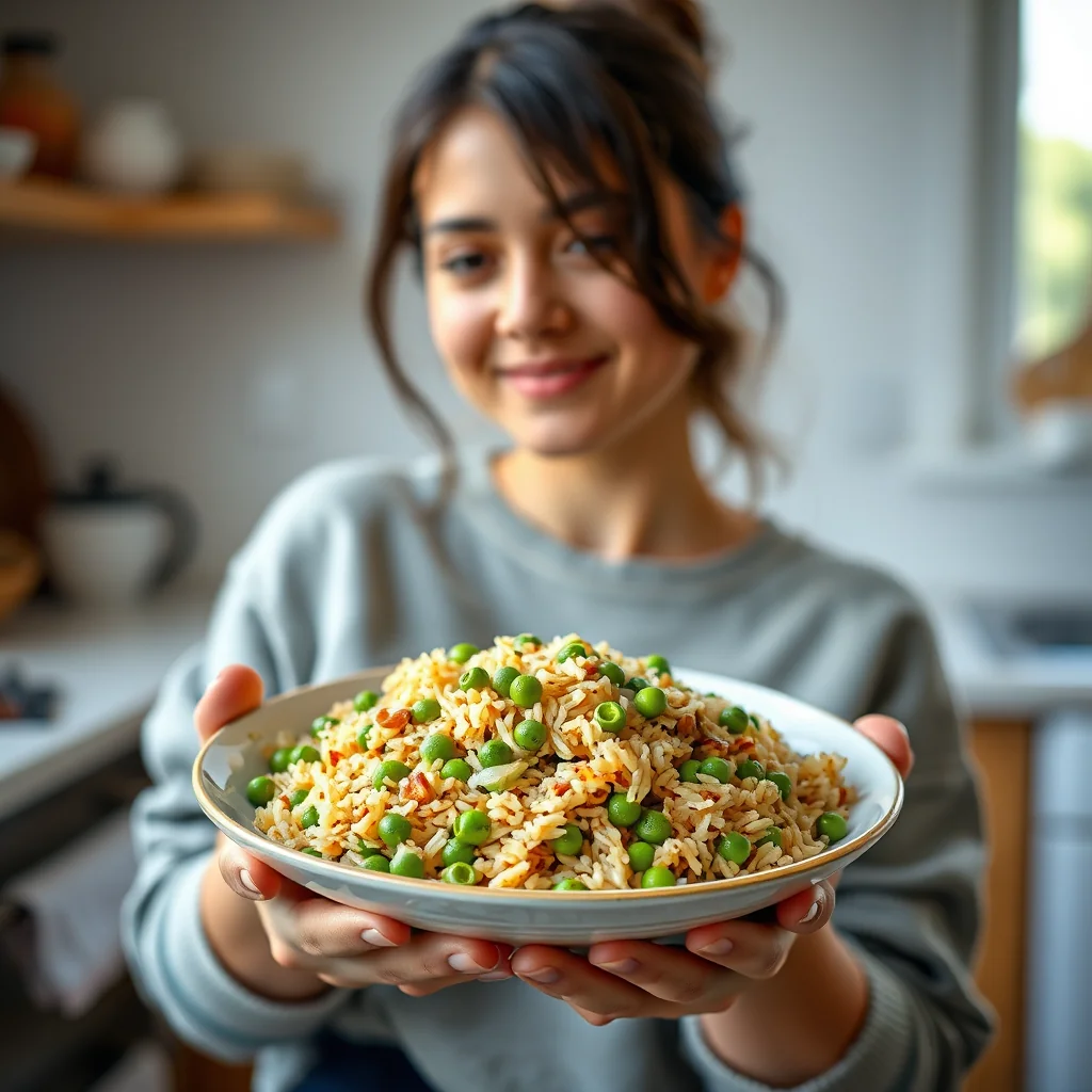 Vibrant Vegetarian Fried Rice – vegetarian recipe