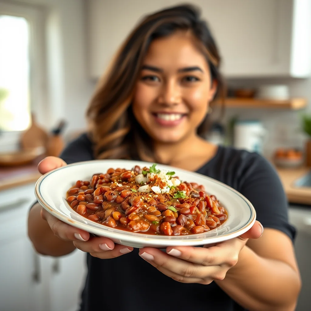 Flavorful Lard-Free Refried Beans – vegetarian recipe