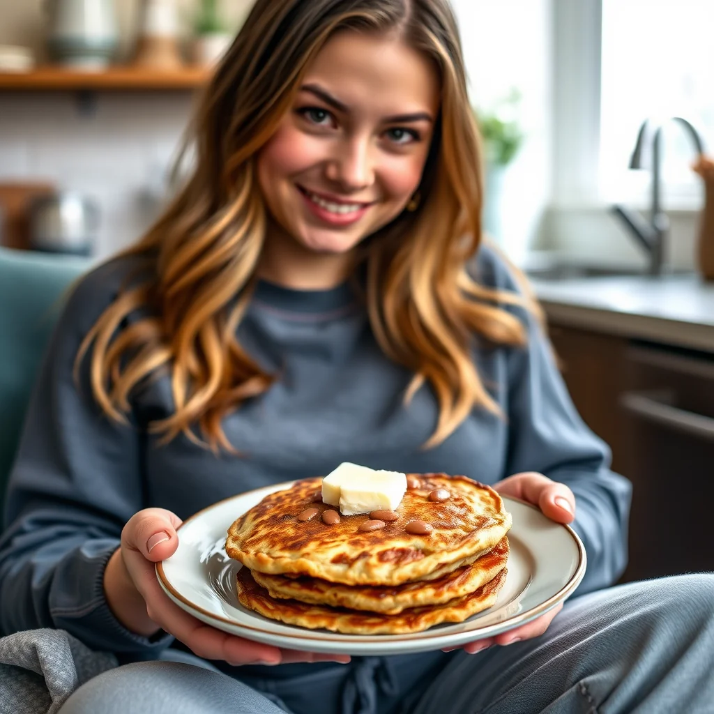 Savory Protein-Packed Bean Griddlecakes – vegetarian recipe
